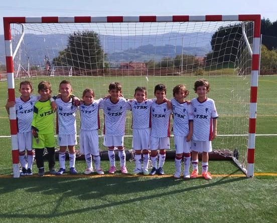 1ª Prebenjamín: E.F. Mareo 4 – 4 TSK Roces